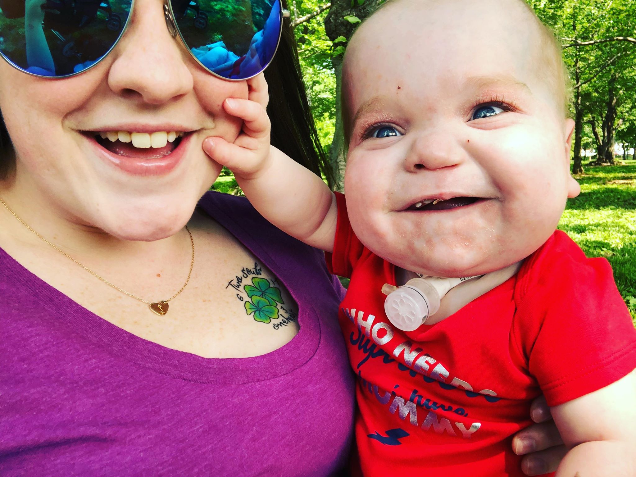 Ashleigh and Weston Jordan.