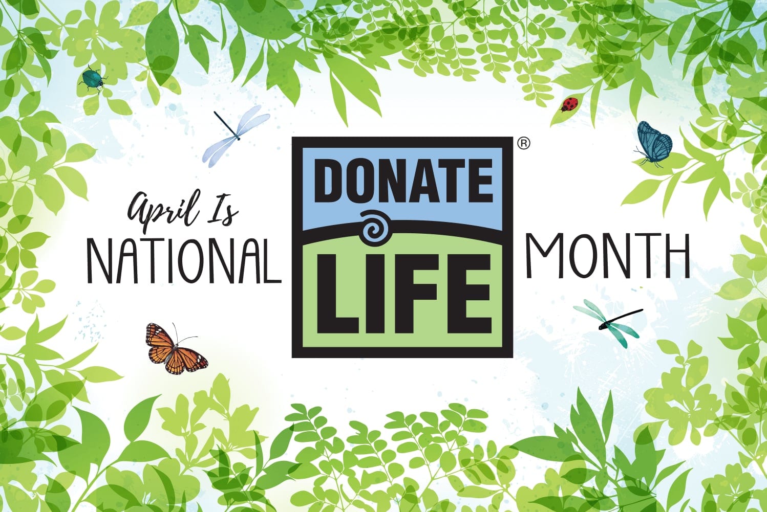NDLM-Hero April is National Donate Life Month
