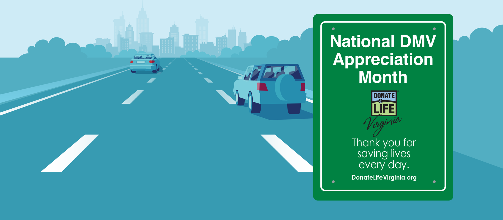 National DMV Appreciation Month Donate Life Virginia