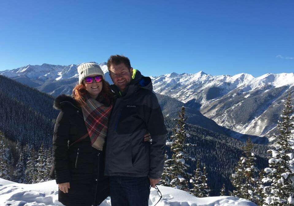 Chris and Martina Nalley at the 2016 Aspen Summit for Life.